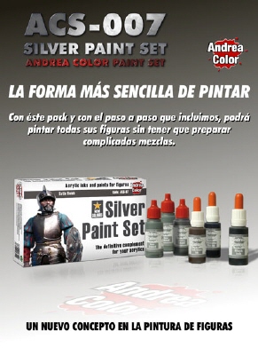 Silver Paint Set
