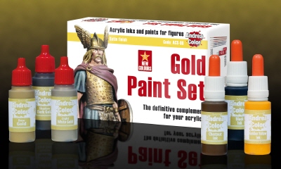 Gold Paint set