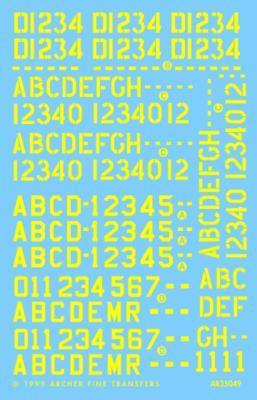 US 2nd/3rd ad 24inch Yellow Codes sheet 1