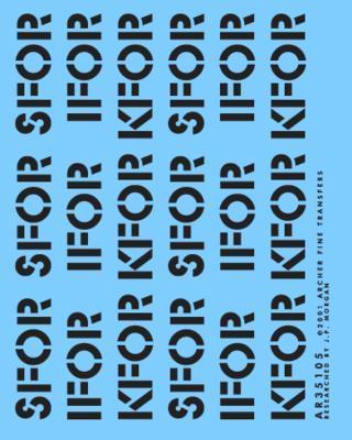 Nato Force Markings Black