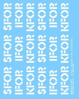 Nato Force Markings White