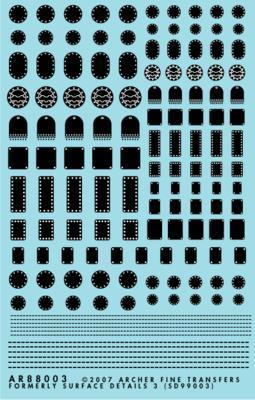 Surface Details 3 - Access panels and piano hinge