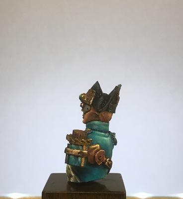 Promotional Bust and pin badge