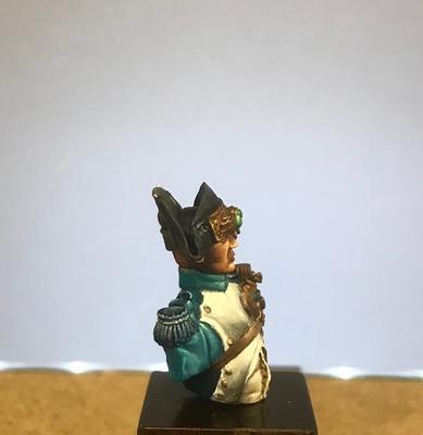 Promotional Bust and pin badge