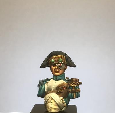 Promotional Bust and pin badge