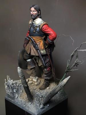 The Mercenary NEW EDITION 2 VERSION ( 75003-75024) RESIN