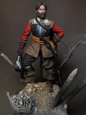 The Mercenary NEW EDITION 2 VERSION ( 75003-75024) RESIN