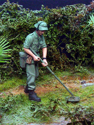 Mine Detector Soldier