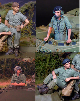 Australian Tank Crew set Vietnam