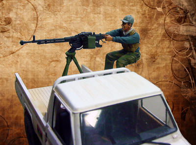 Rebel Gunner w/DShKM (incl SKP DShKM)