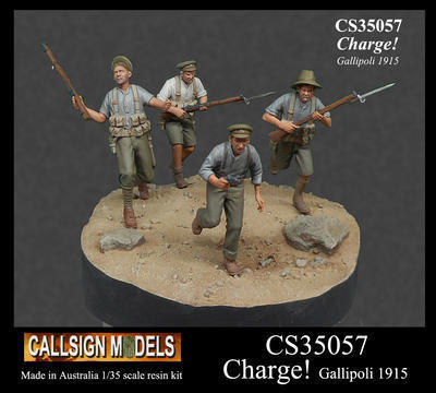 Charge Gallipoli (4 fig vignette)