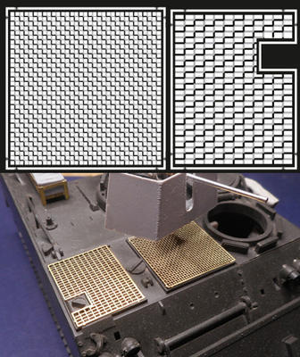 M113 Engine Grills PE
