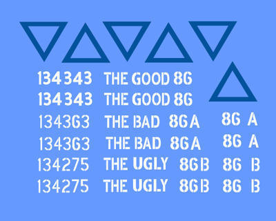 The Good the Bad The Ugly M113 Vietnam Decals