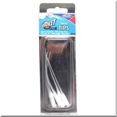 Roket Glue Tips - Pack of 6 tips