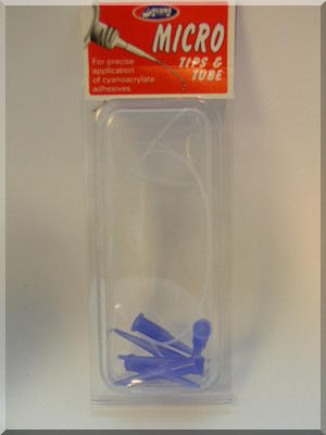 Micro Tips & Tube - for precise anti clog use with Roket superglue (6)