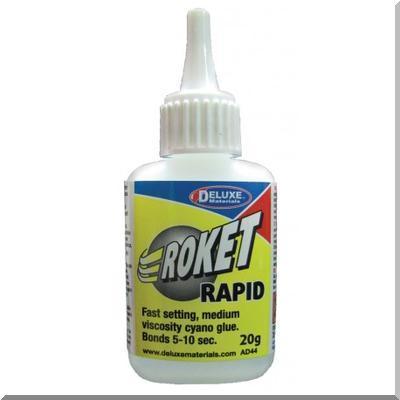 Roket Rapid - Medium  viscosity super glue, fast setting 5-10 Sec