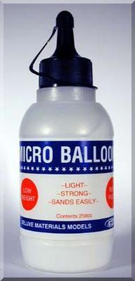 Micro balloons filler- White powder for snow scenes with ScatterGrip