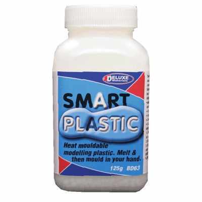 Smart Plastic - Heat mouldable modelling plastic. Melt & then mould in your hand.