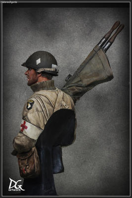 U.S Medic - Bastogne, 1944
