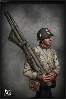 U.S Medic - Bastogne, 1944