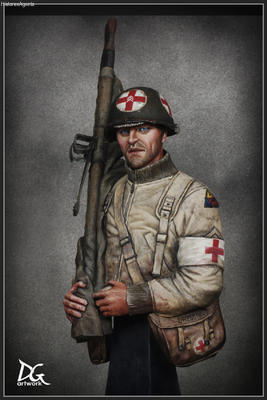 U.S Medic - Bastogne, 1944