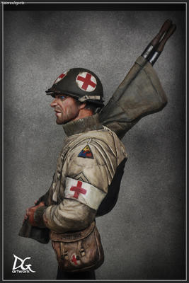 U.S Medic - Bastogne, 1944