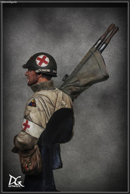 U.S Medic - Bastogne, 1944