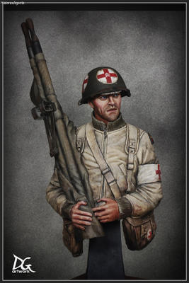 U.S Medic - Bastogne, 1944