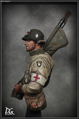 U.S Medic - Bastogne, 1944