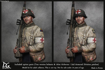 U.S Medic - Bastogne, 1944