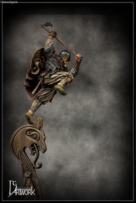 VIking Axeman, 10th Century