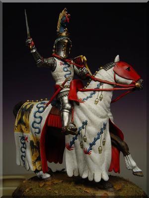 Gian Galeazzo Visconti a cavallo  *