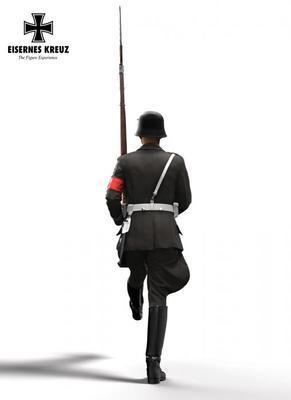 Soldat im Stechschritt LAH, 1939