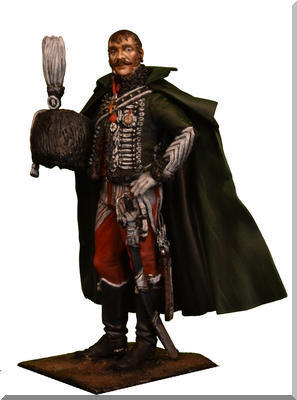 8th Hussar Colonel de Laborde 1809  (Resin)