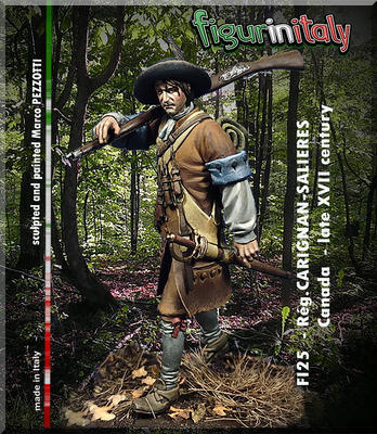 Carignan Salieres soldier XVII cwentury