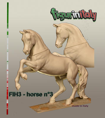 Rearing Horse  (Resin)