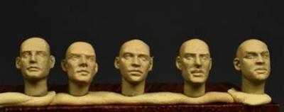 include 5 heads with ethnic character