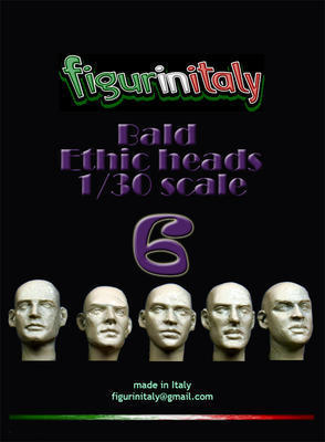include 5 heads with ethnic character