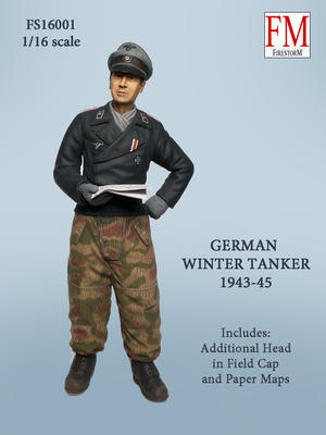 German Winter Tanker w Map 1/16