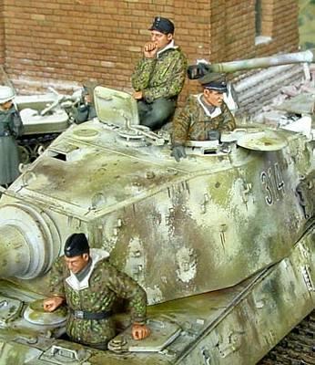 German Winter Tank Crew