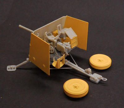 2Pdr AT Gun update (wheels, ammo box, seat and side shields)
