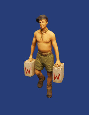 WW2 Tanker Carrying Cans