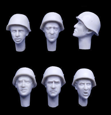 Russian WW2 Helmet Heads