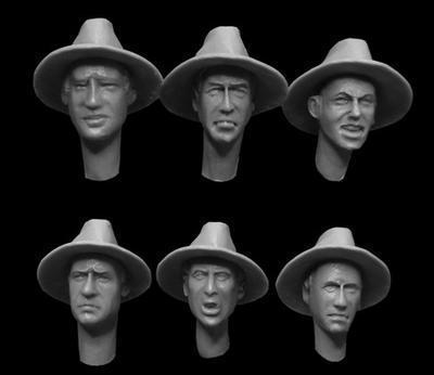 Slouch hat Heads with no band