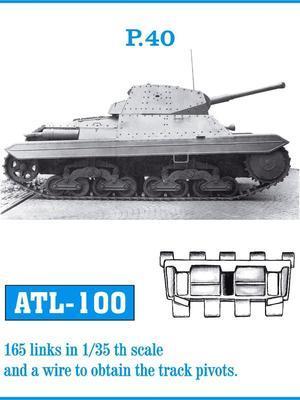 Metal Tank Tracks for P40