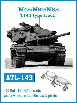 M-48 / M-60 / M-88 T142 type track