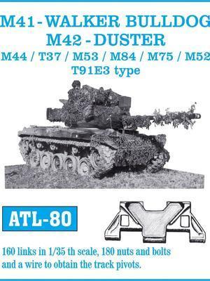 M41 Walker Bulldog M42 Duster M44 / T37 / M53 / M84 / M75 / M52 T91E3 type