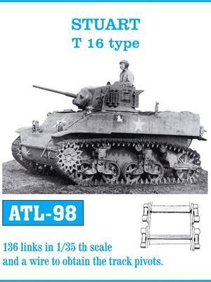 Stuart T 16 type - Now with individual pins for track pivots.
