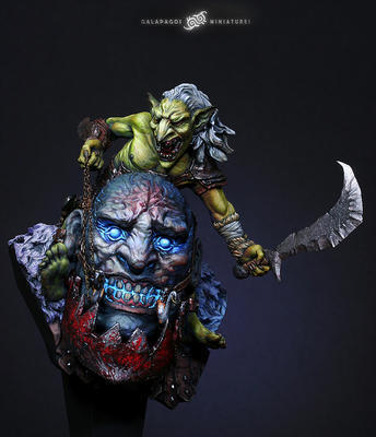 Siege Giant with Goblin