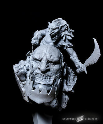 Siege Giant with Goblin